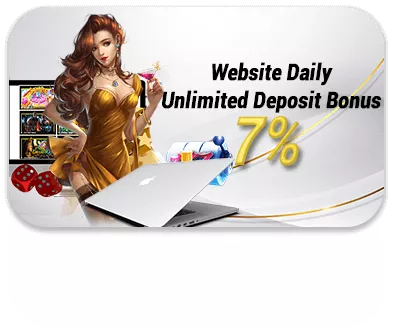 Slot Fishing Unlimited Daily Bonus 7%	